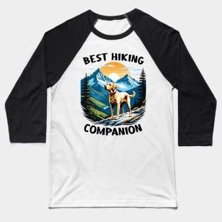 Best Hiking Companion - Labrador Dog Baseball T-Shirt